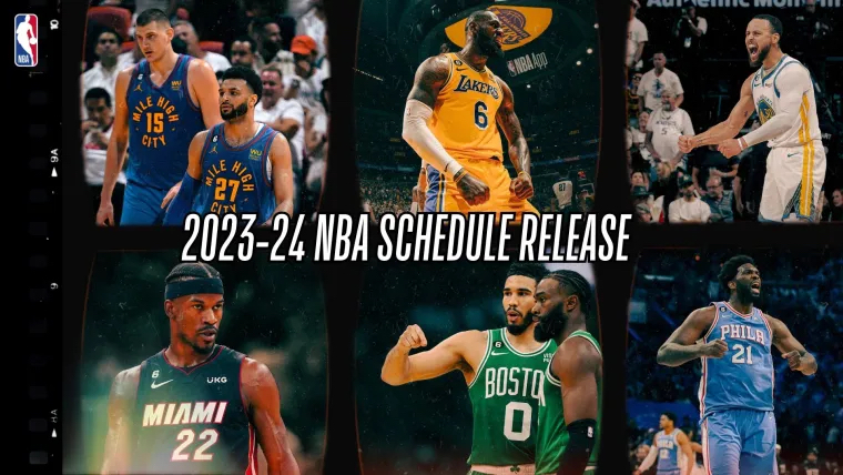 NBA2023-24シーズンの日程が発表。開幕日に八村塁のレイカーズと渡邊雄太のサンズが登場